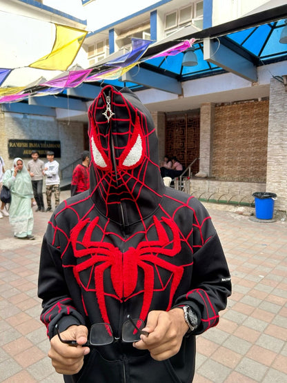 Black Spiderman Hoodie ⭐⭐⭐⭐ (4.5/5)